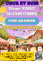 15 ème Foire de Printemps
Vide Grenier